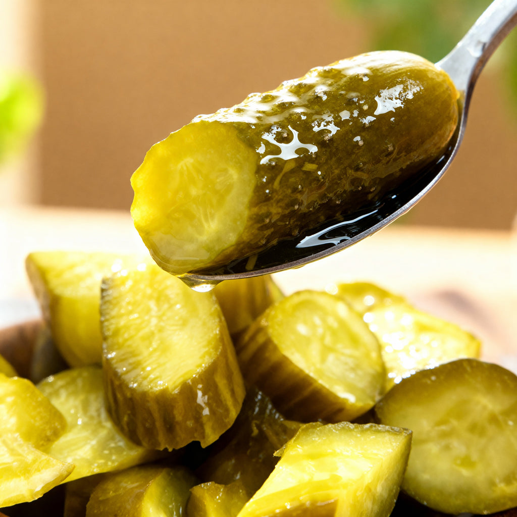 Low-Salt Cucumbers with Celery